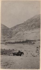 Near Jericho and Wadi Qelt. -Mount Temptation and the Monastery
